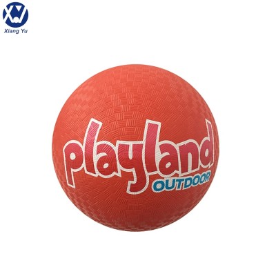 custom rubber playground ball for kids